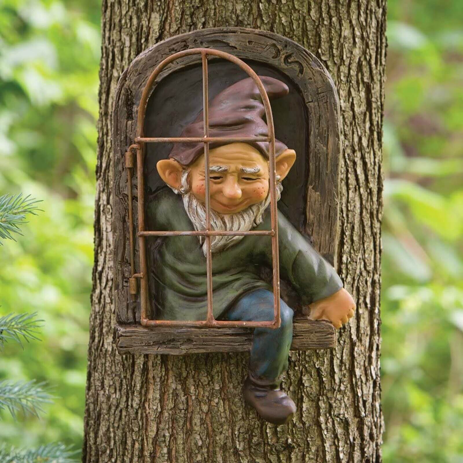 Window Wanderer™ | Tuinkabouter beeldje