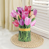 Pop Up Bloem Boeket met Wenskaart.