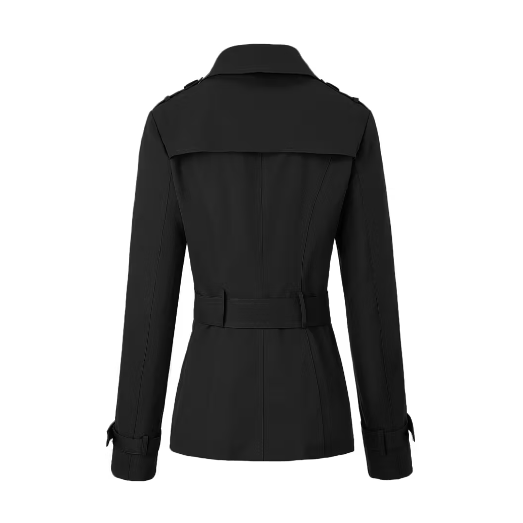 AMY | KORTE TRENCHCOAT DAMES