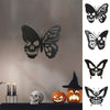 SkullFusion™ Metalen Vlinder Wanddecoratie