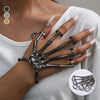 SkeleWrist Halloween Metalen Skelet Handketting