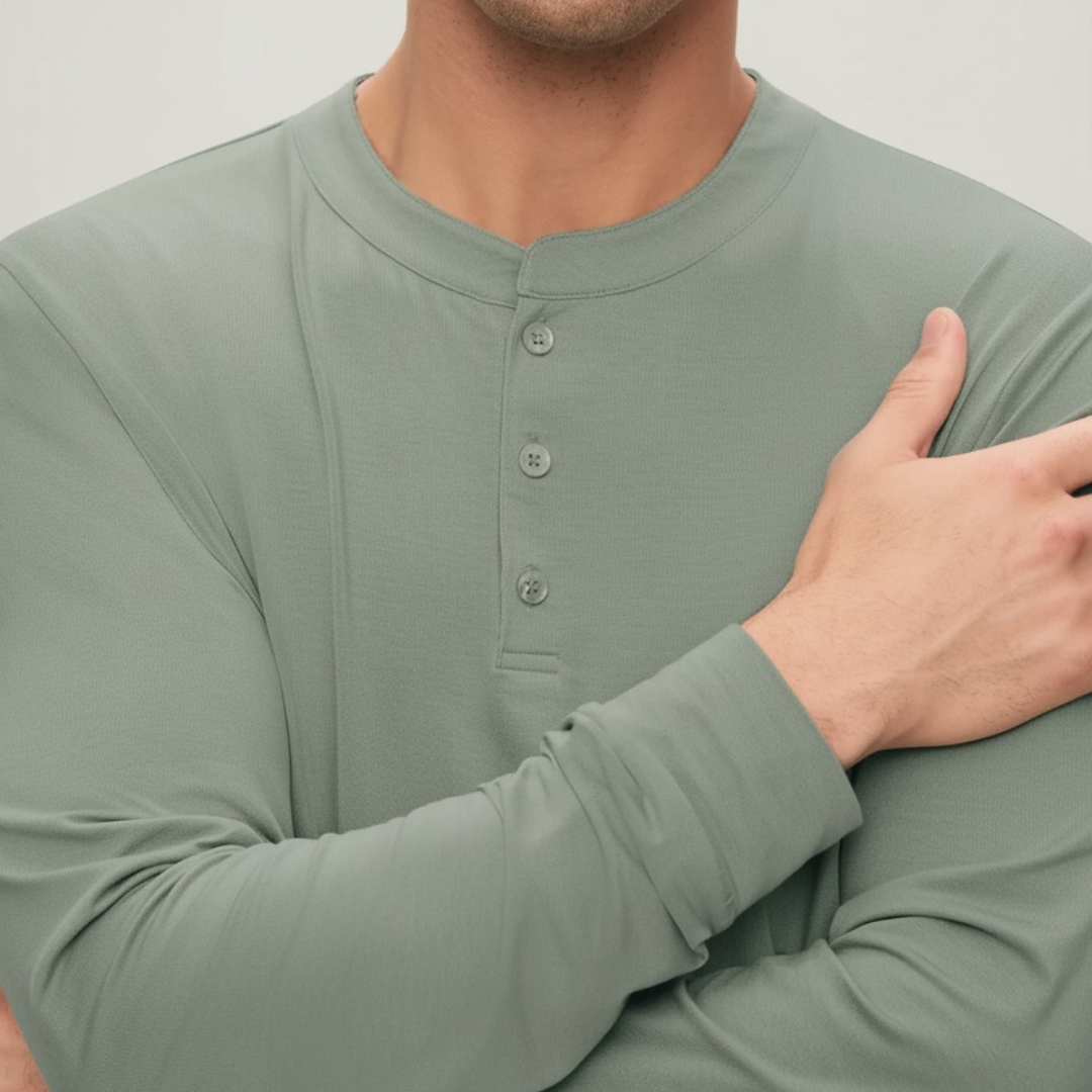 VALENZO LONG PYJAMA BLAUW