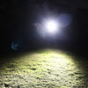Kleine krachtige EDC-zaklamp met rood UV-blauw licht.