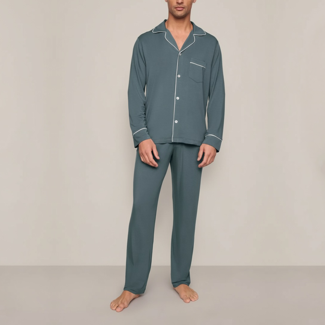 MONTERO LONG PYJAMA BLAUW