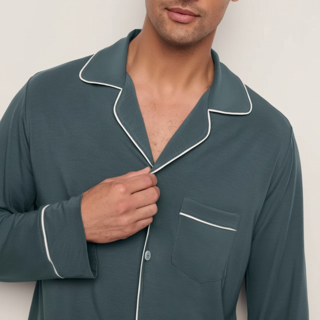 MONTERO LONG PYJAMA BLAUW