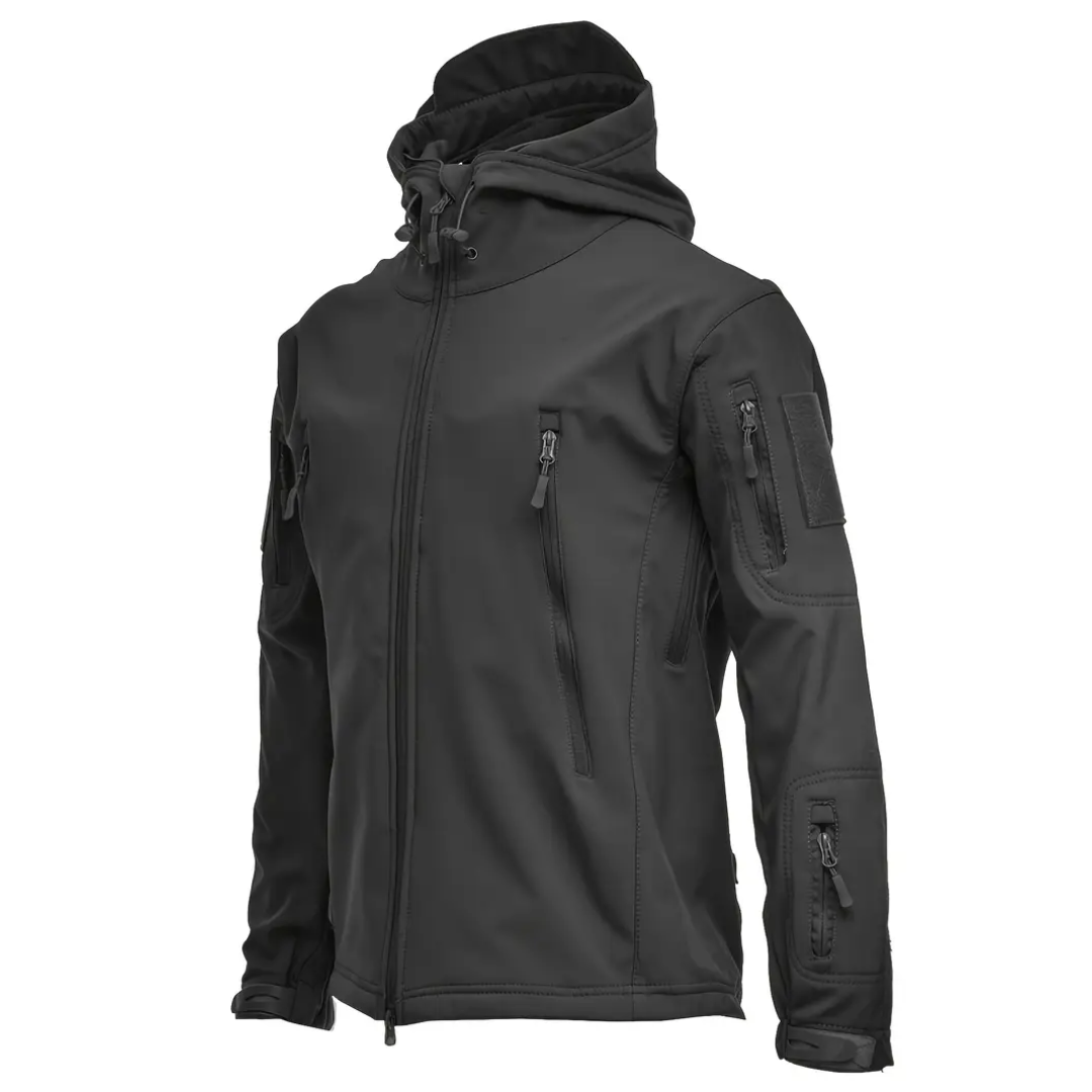 RUBEN | TACTISCHE SOFTSHELL JAS MET CAPUCHON