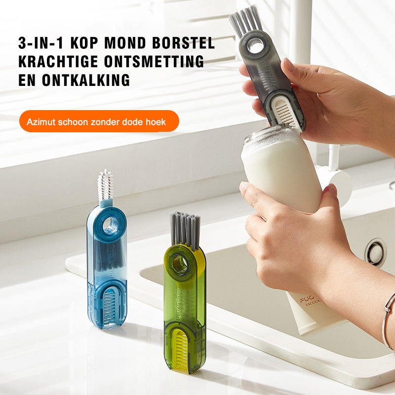 3-in-1 reinigingsborstel | 1+1 GRATIS.