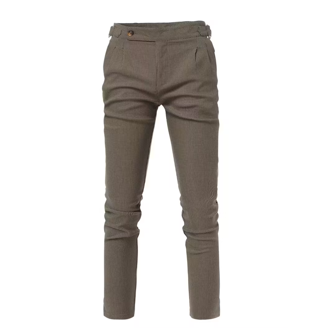 MARTIN | KLASSIEKE BROEK MET FIJNE RUIT