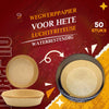 Non-stick Airfryer Inlegvellen | 50 stuks.