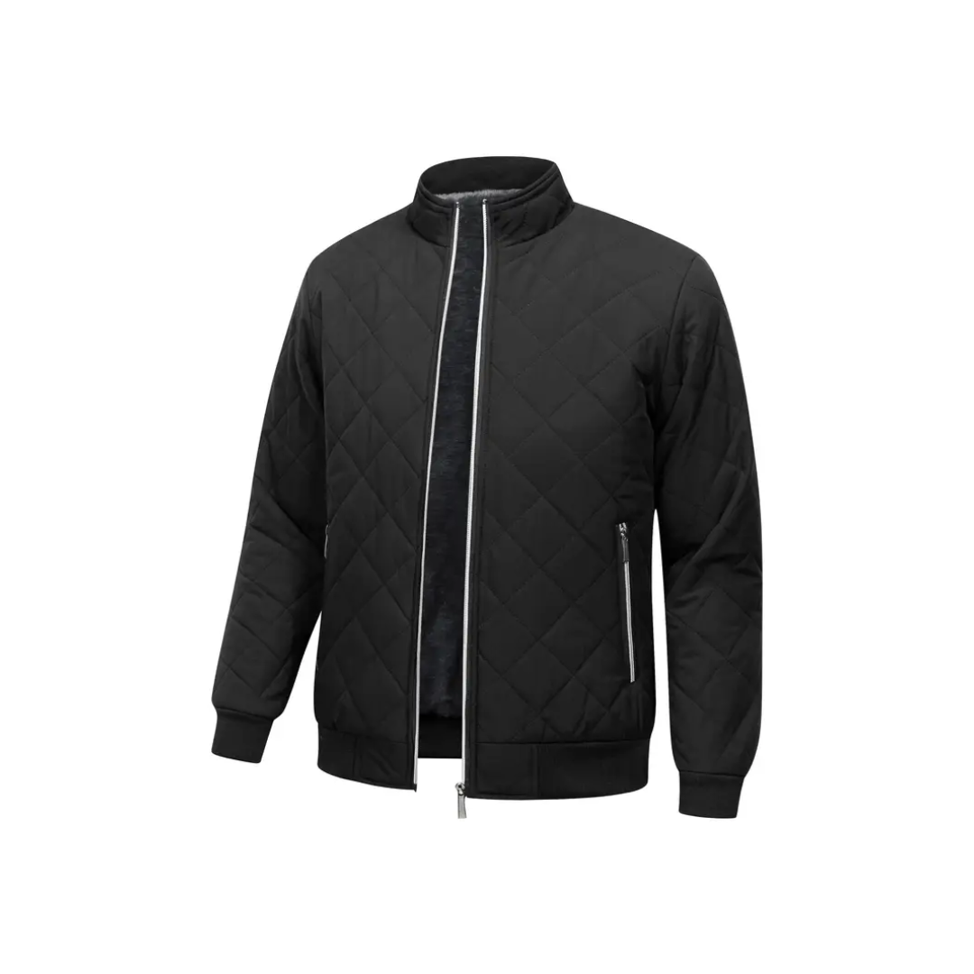 QUIN | GEVOERDE QUILTED JAS