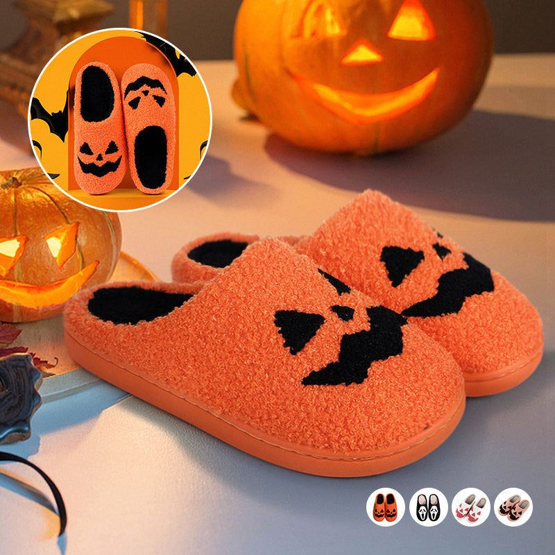 Boo-tifully Halloween Ontwerp Huispantoffels