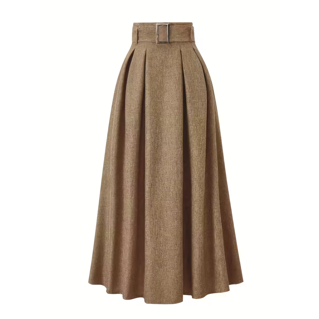 CHARLOTTE | ELEGANTE A-LIJN ROK MET RIEM