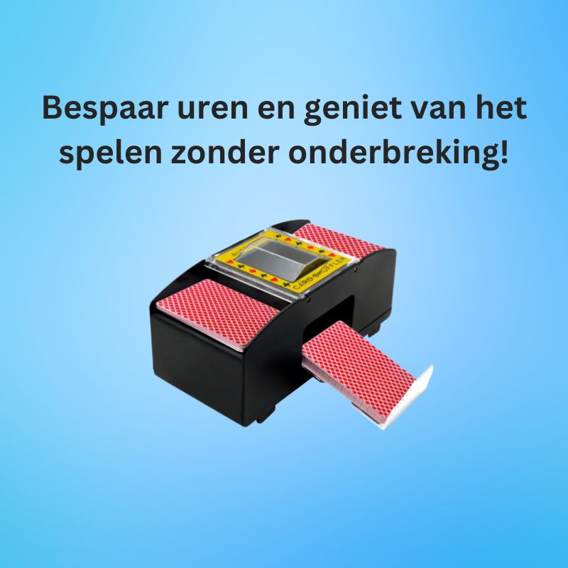 ShuffleMate™ | Automatische kaart shuffler