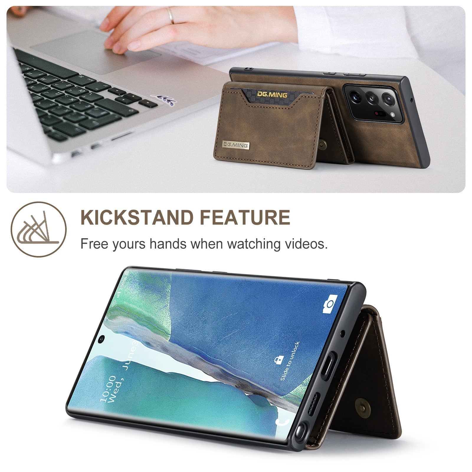 Samsung S23 Case met afneembare wallet