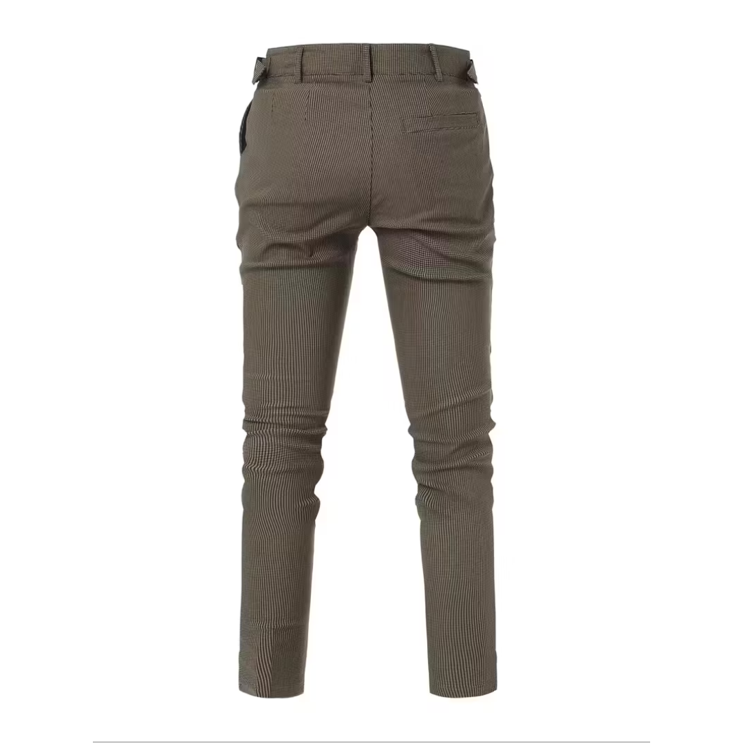 MARTIN | KLASSIEKE BROEK MET FIJNE RUIT