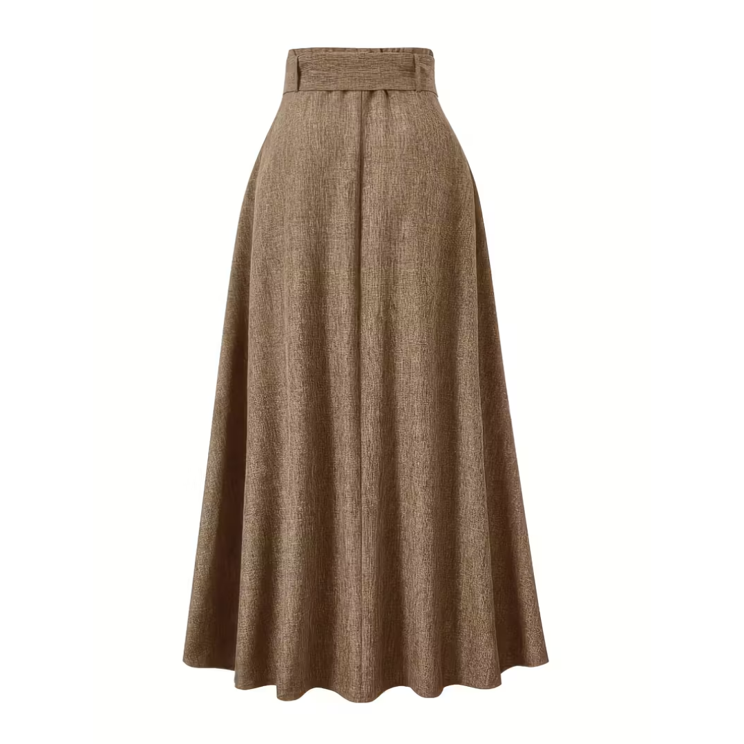 CHARLOTTE | ELEGANTE A-LIJN ROK MET RIEM