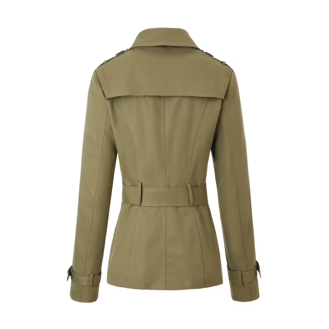 AMY | KORTE TRENCHCOAT DAMES