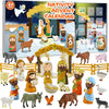 Kerstverwondering: 24-Delige Uitknipbare Adventskalender