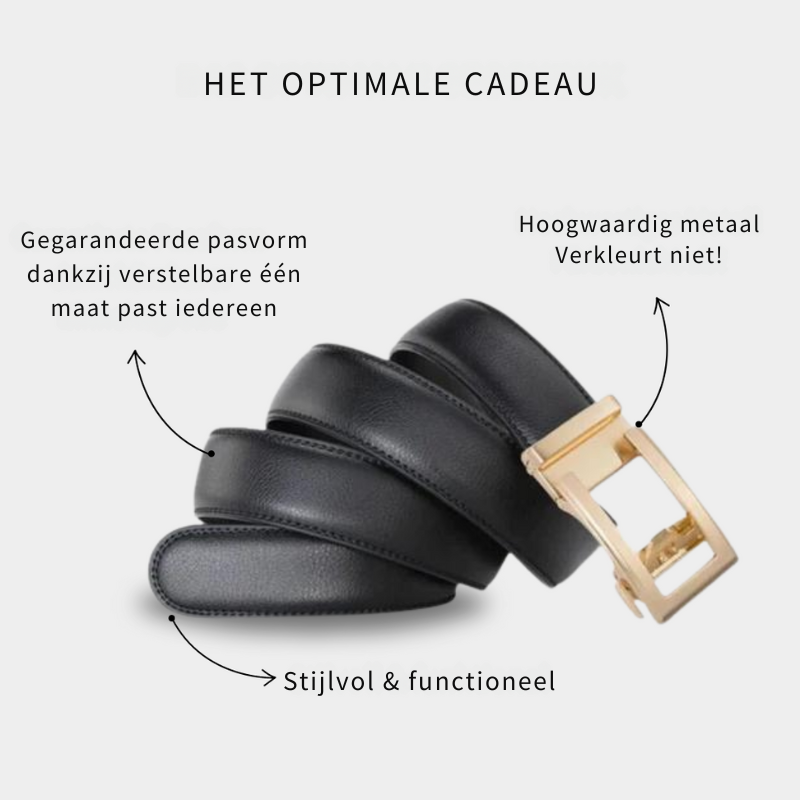 Click to Fit: Leren Riem voor Vrouwen - Perfecte Pasvorm & Ultiem Comfort