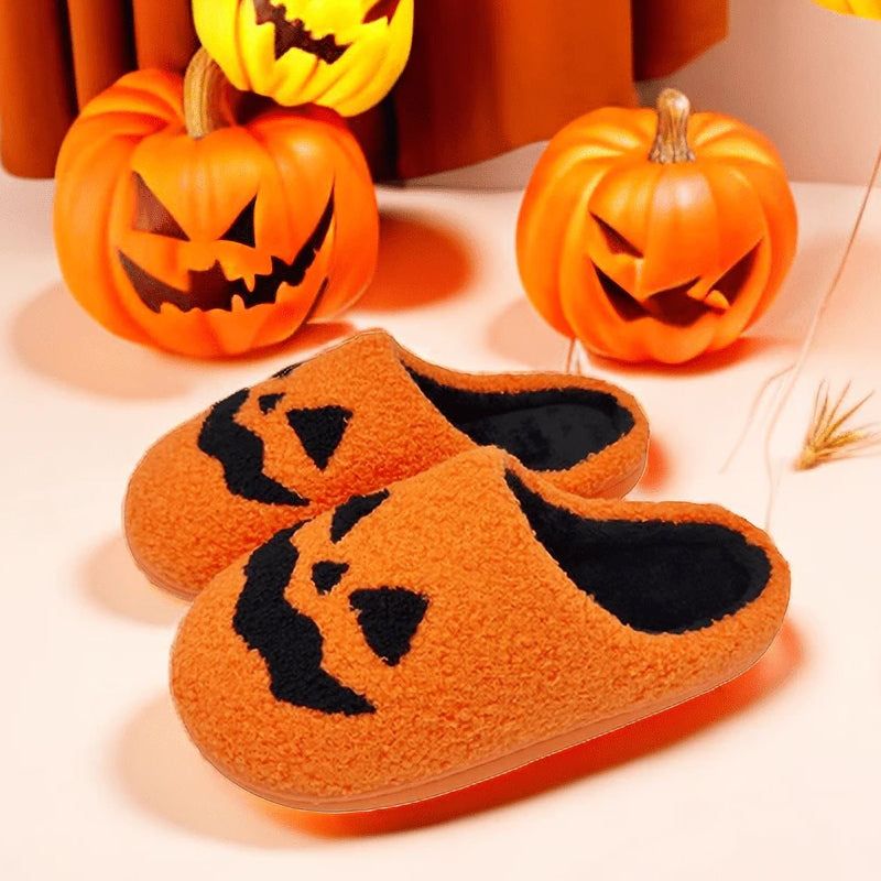 Boo-tifully Halloween Ontwerp Huispantoffels