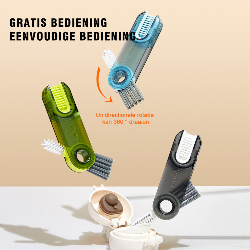 3-in-1 reinigingsborstel | 1+1 GRATIS.