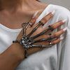 SkeleWrist Halloween Metalen Skelet Handketting