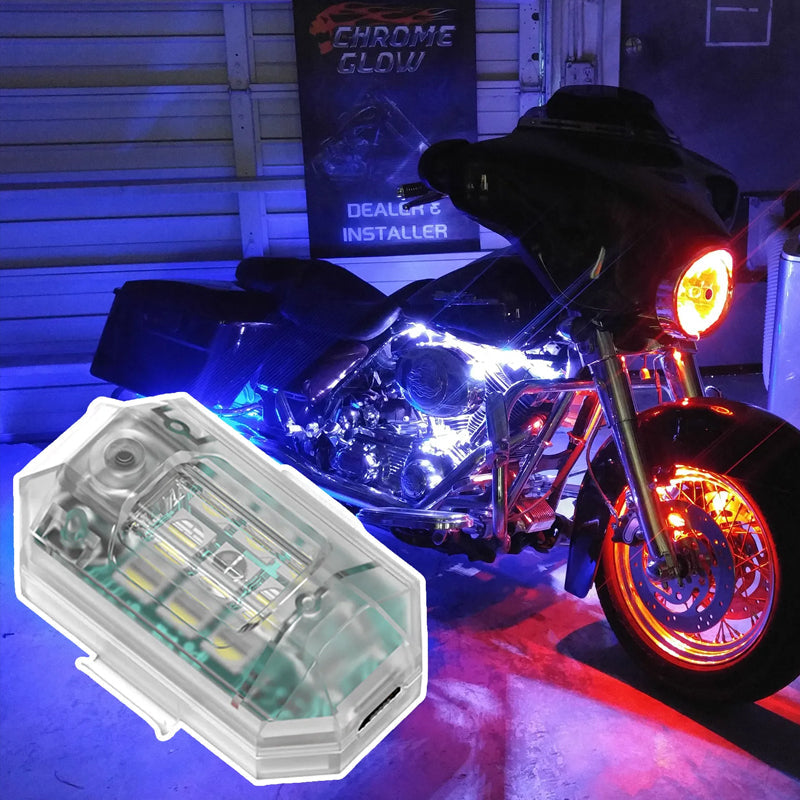 Draadloze LED-stroboscoop Fiets | Motorlamp