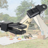 Verstelbare heavy-duty clips (INCL. GRATIS OPBERGDOOS)