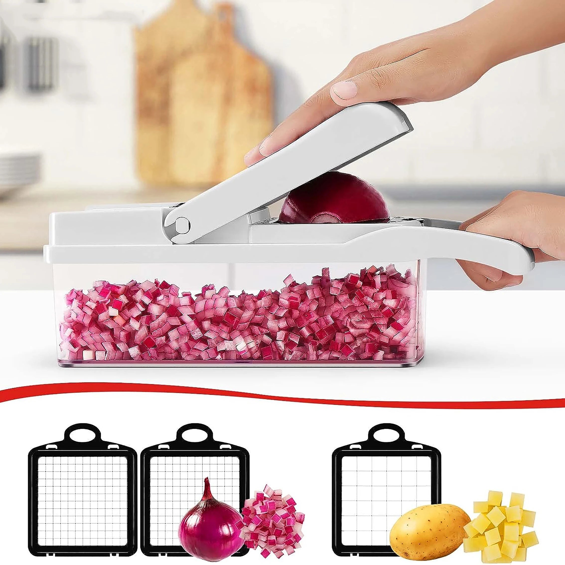 CUTPRO® - Multifunctionele Groente Snijder.