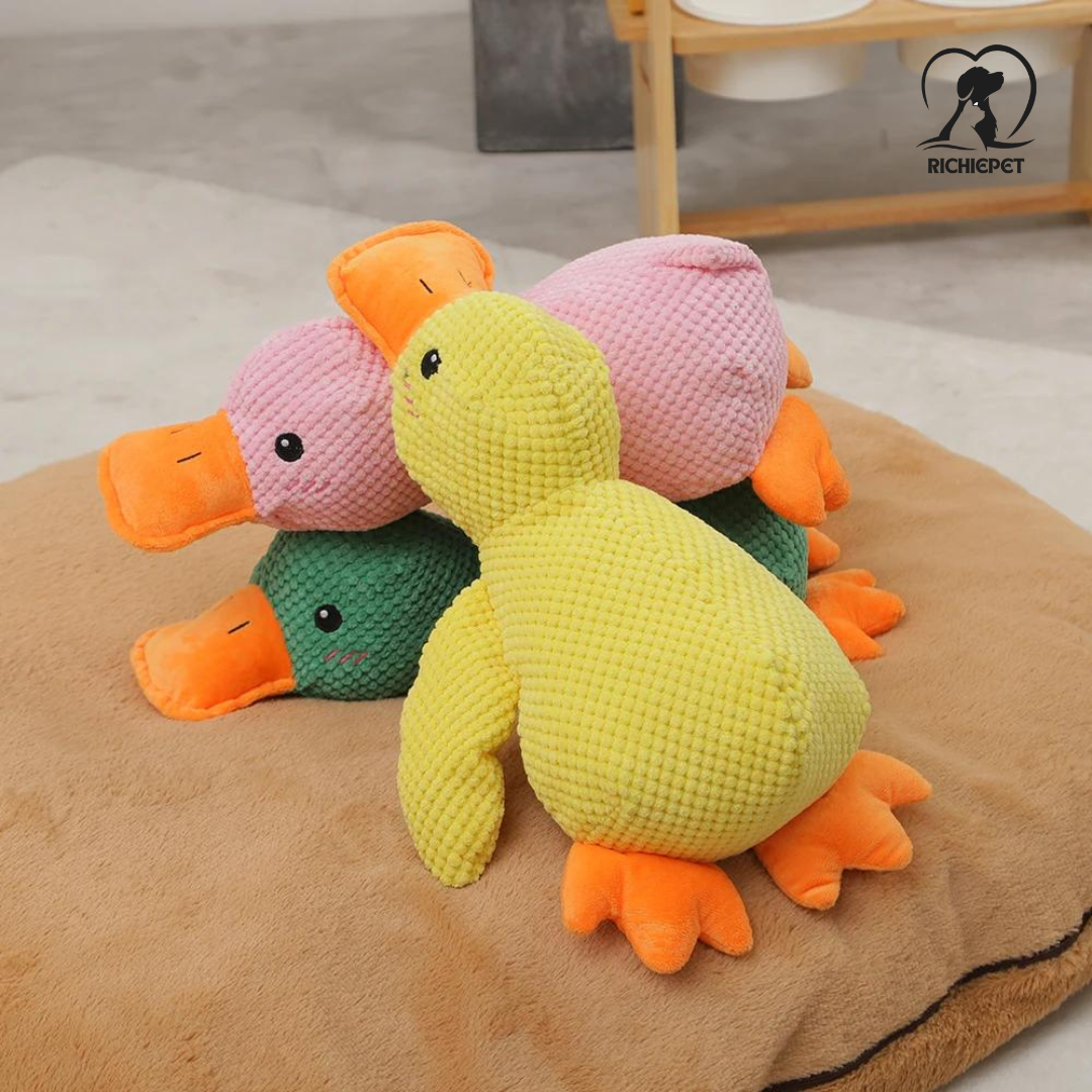 SoundBuddy - Enten Plüsch-Hundespielzeug