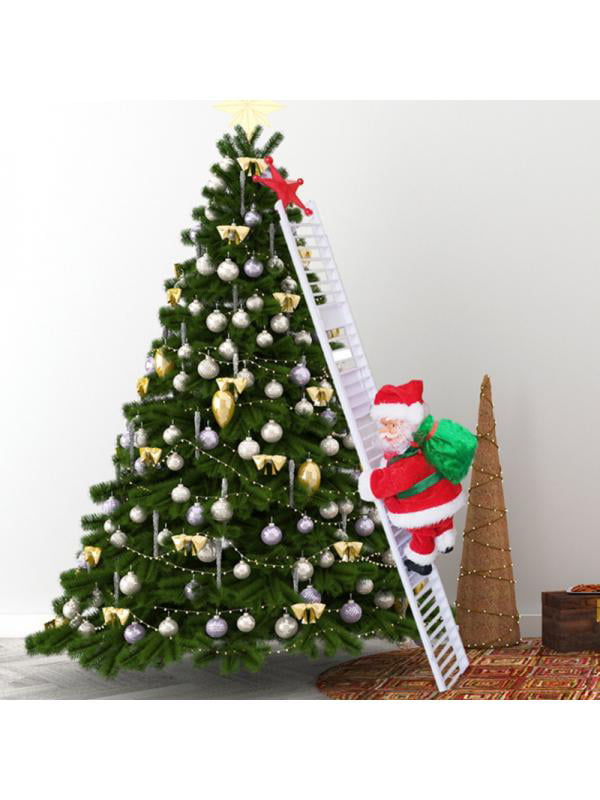 Santa - Klimmende Kerstman - Muzikale Ladder