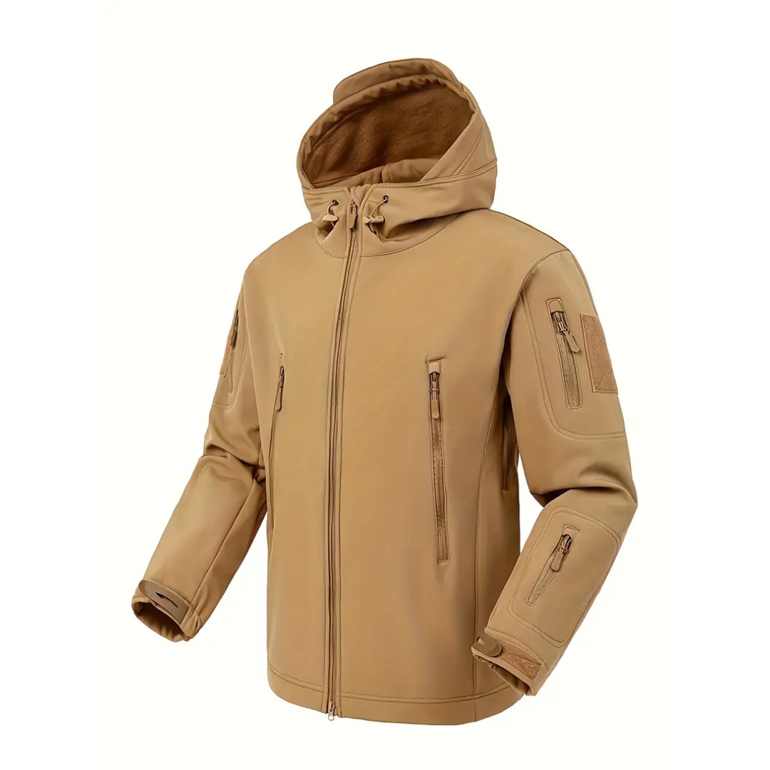 RUBEN | TACTISCHE SOFTSHELL JAS MET CAPUCHON