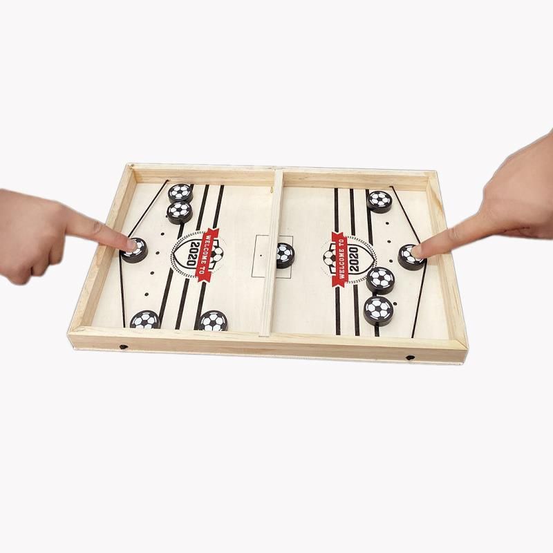 PuckFlick™ Sling Puck Houten Bordspel