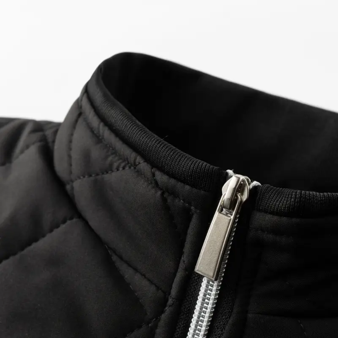 QUIN | GEVOERDE QUILTED JAS