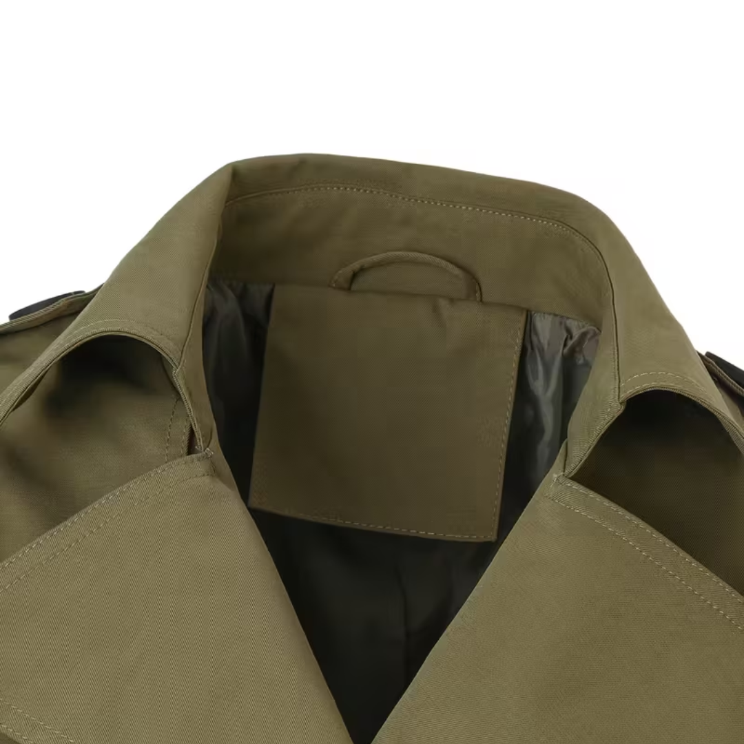 AMY | KORTE TRENCHCOAT DAMES