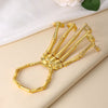 SkeleWrist Halloween Metalen Skelet Handketting