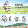 ZonneSchijn Windspinner — Magische Tuindecoratie met Beweging en Glans.
