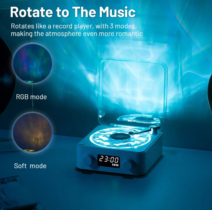 Vintage Vibes Bluetooth Waves Speaker
