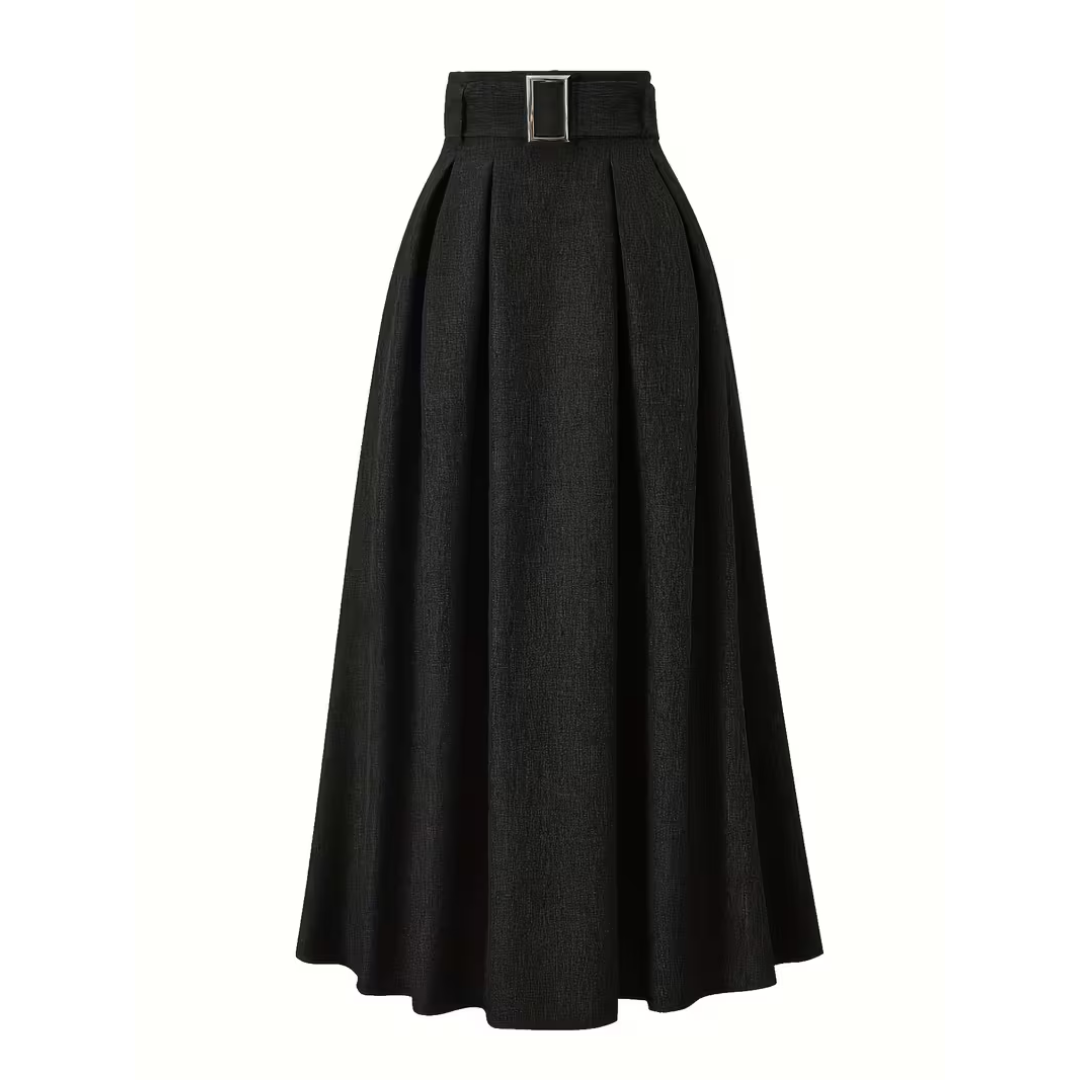 CHARLOTTE | ELEGANTE A-LIJN ROK MET RIEM