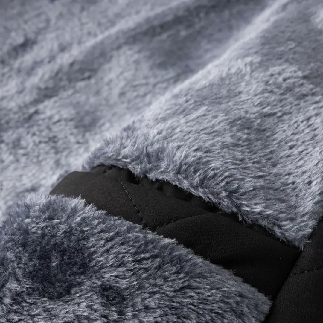 QUIN | GEVOERDE QUILTED JAS