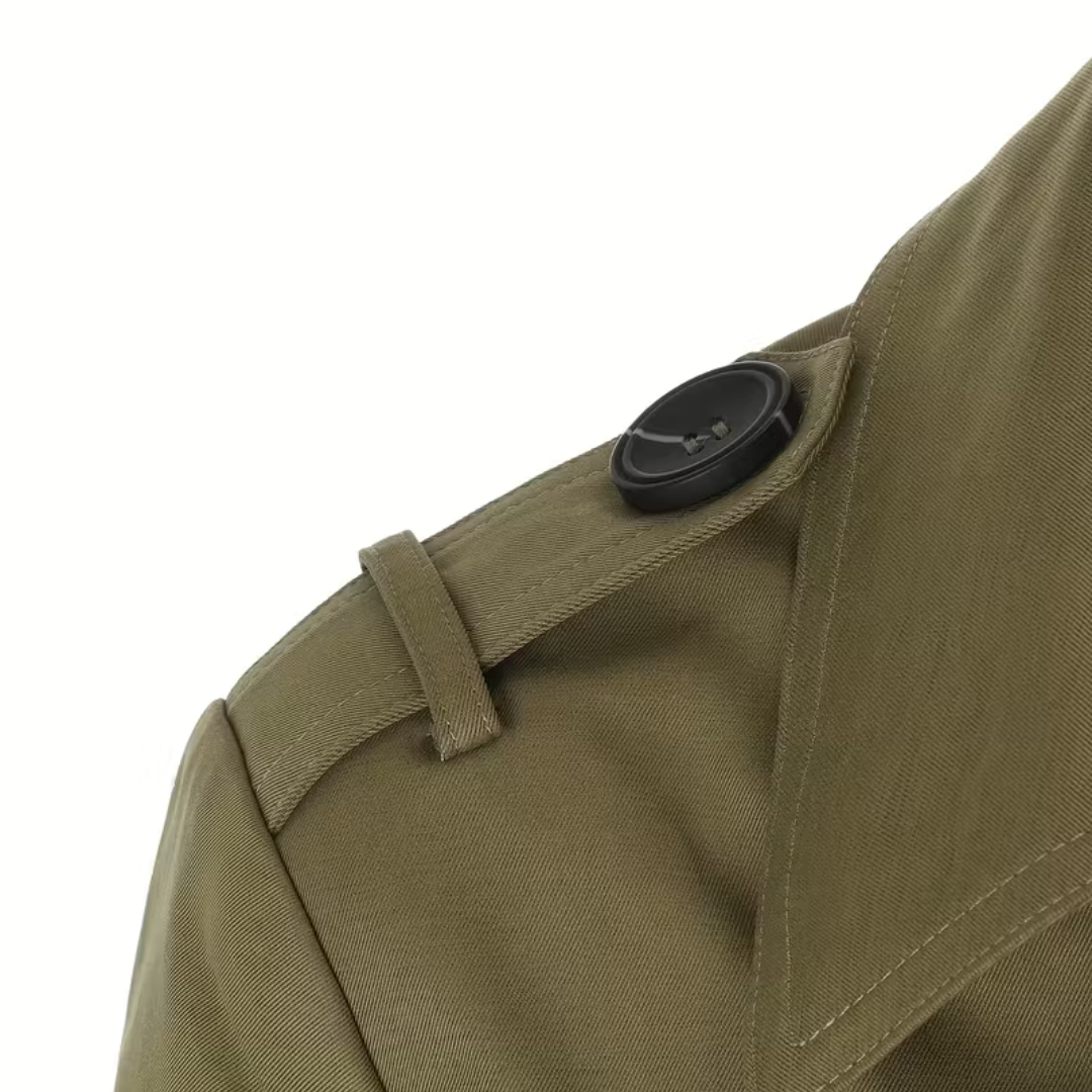 AMY | KORTE TRENCHCOAT DAMES