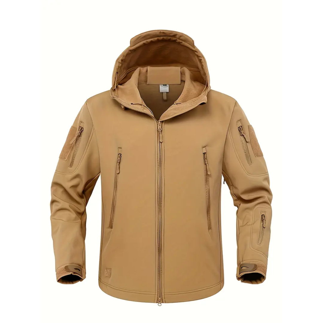 RUBEN | TACTISCHE SOFTSHELL JAS MET CAPUCHON