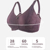 Dames bh met ritssluiting aan de voorkant plus maat bh
