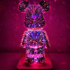 GlowBear™ | 3D Vuurwerk Nacht Lamp