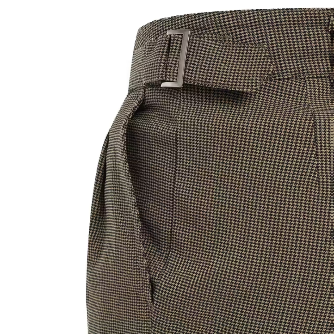 MARTIN | KLASSIEKE BROEK MET FIJNE RUIT