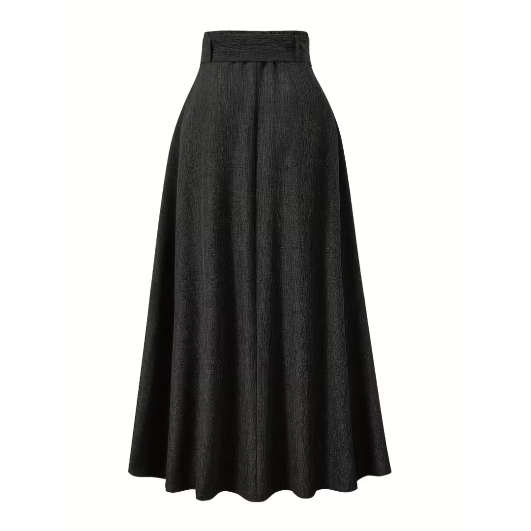 CHARLOTTE | ELEGANTE A-LIJN ROK MET RIEM