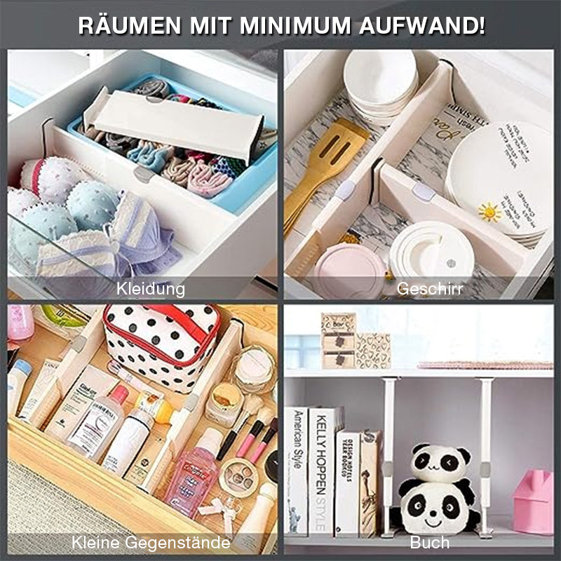 Verstelbare Ladeverdelers: Maximaliseer Ruimte en Minimaliseer Rommel!