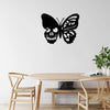 SkullFusion™ Metalen Vlinder Wanddecoratie