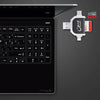 Multi-Port 4 in1 universele SD TF-kaartlezer.