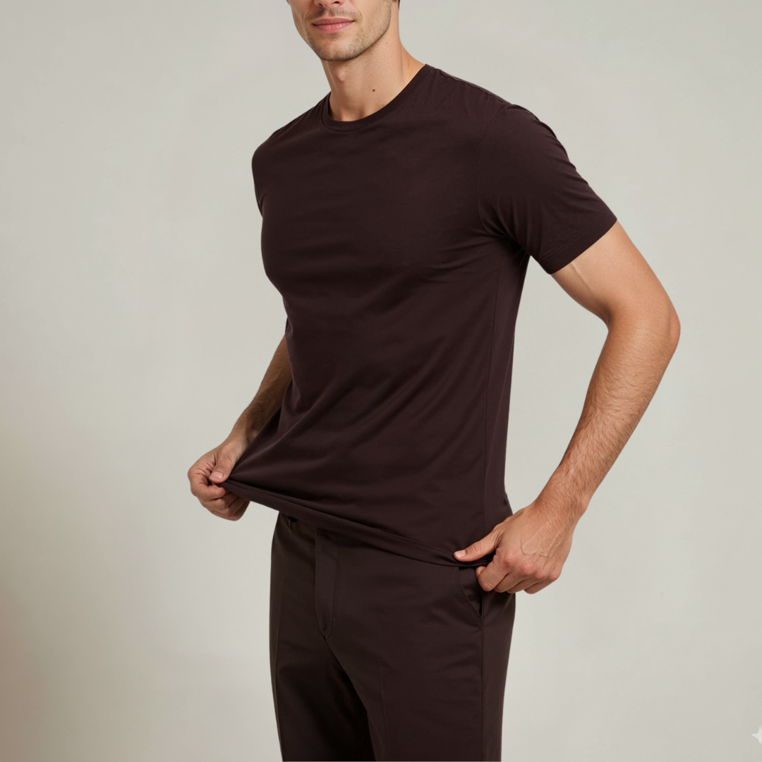 ALVARO SUPIMA T-SHIRT BEIGE